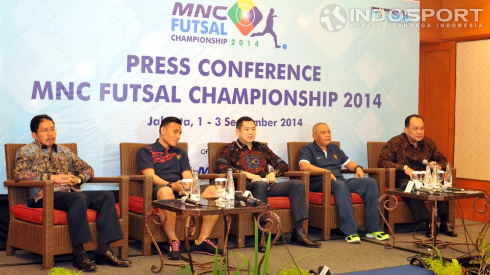 Tim futsal Indonesia membidik gelar juara pada MNC Futsal Championship 2014. - INDOSPORT